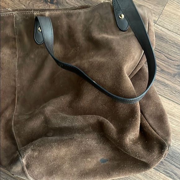 Ralph Lauren Brown suede Leather Tote - Picture 5 of 7